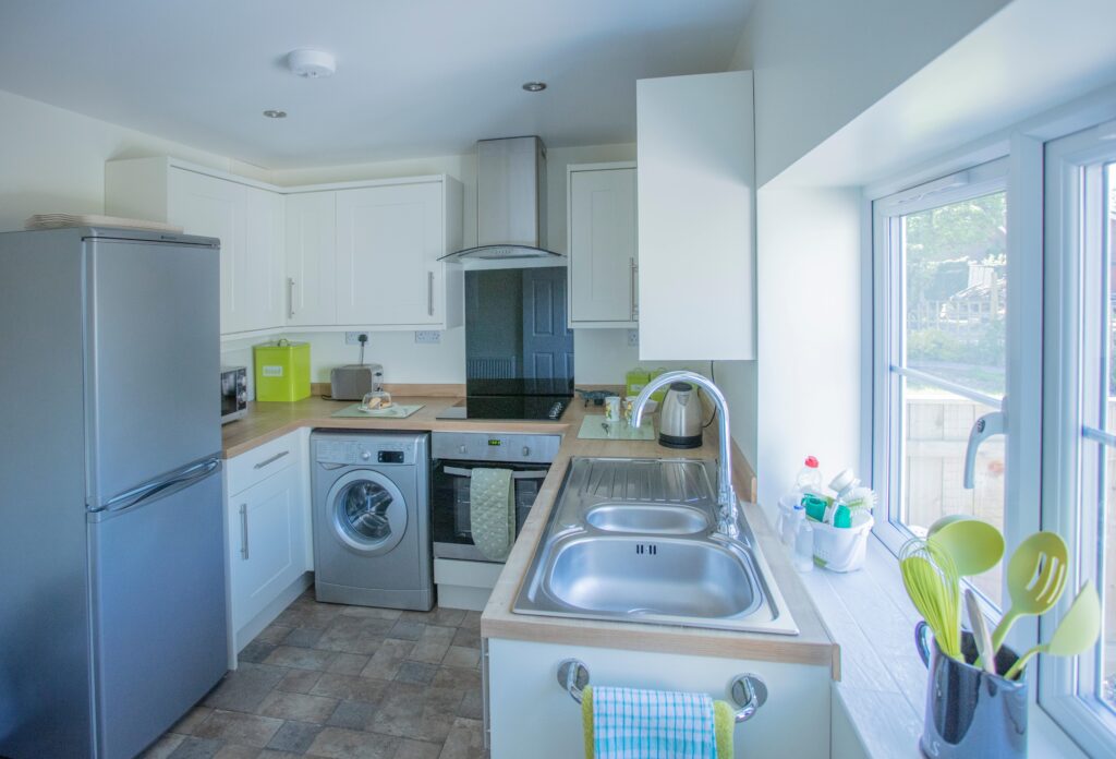 Interior of old farmhouse and cottages. Refurbishment and Renovation of old, property into stylish living areas.